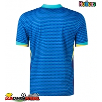 Camisa de Futebol Brasil Equipamento Secundário Copa America 2024 Manga Curta